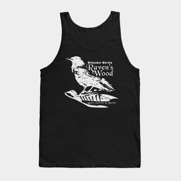 Ravens Wood: Agony, Secrets, & Murder! Tank Top by Sandi Van Winkle_Illustration